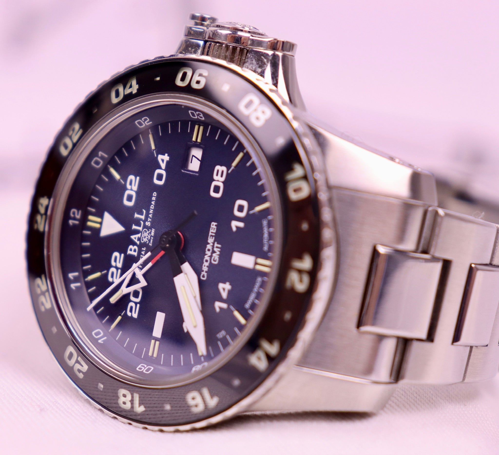 Case #199 — Ball Engineer Hydrocarbon AeroGMT  Ref. DG2018C-SC-BE