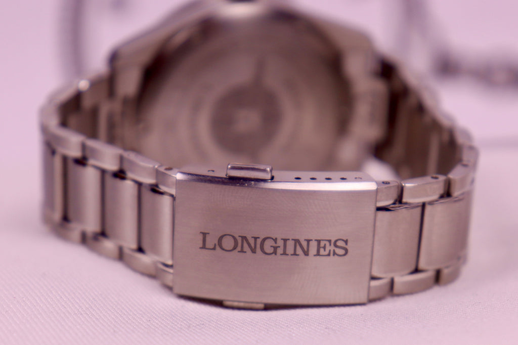 Case #252 — Longines Spirit Zulu Time 42mm Black  Ref. L3.812.4.53.6