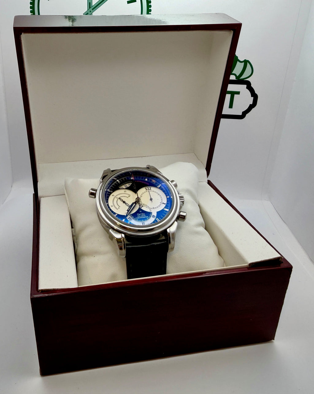 Case #159 — Omega De Ville Rattrapante  Ref. 4847.50.31