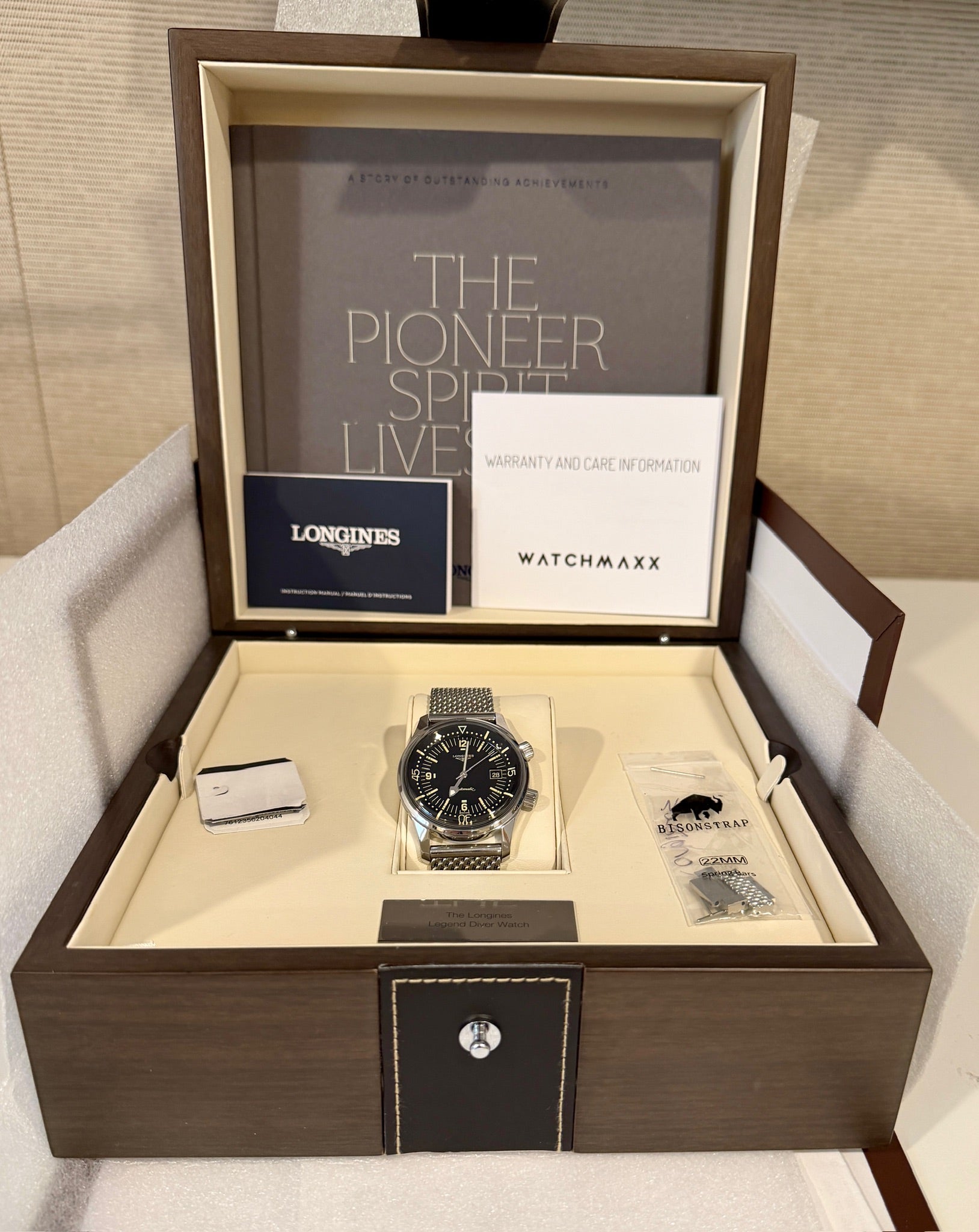 Case #164 — Longines Legend Diver Ref. L3.774.4.50.6
