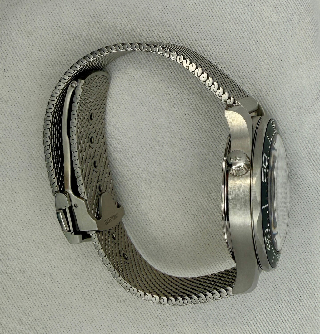 Case #174 — Omega Seamaster Diver 300M  Ref. 210.30.42.20.01.010 (Mesh Bracelet)