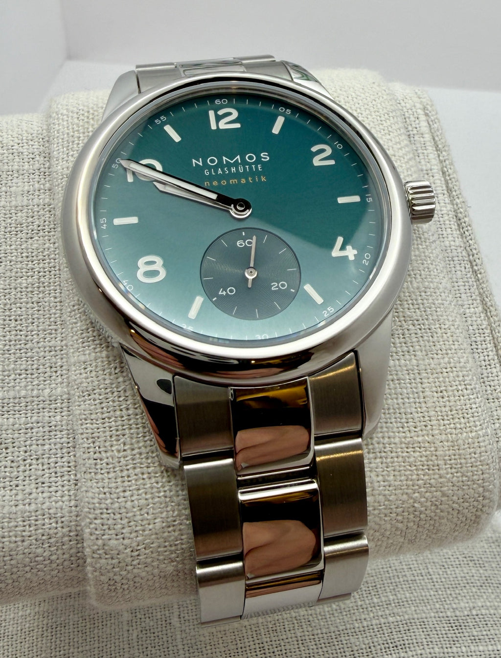Case #168 — NOMOS Club Sport Neomatik 37  “Petrol Green”