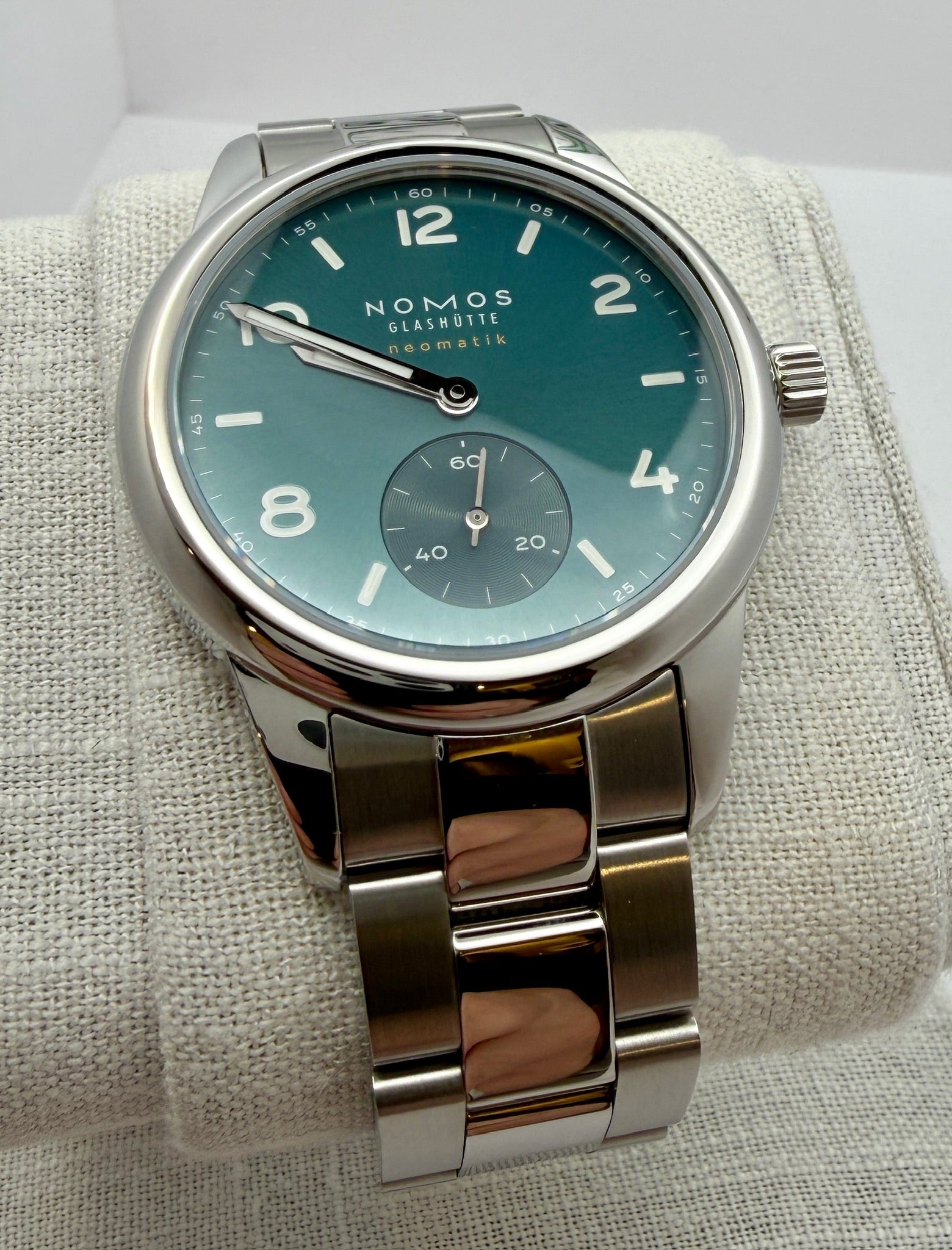 Case #168 — NOMOS Club Sport Neomatik 37  “Petrol Green”