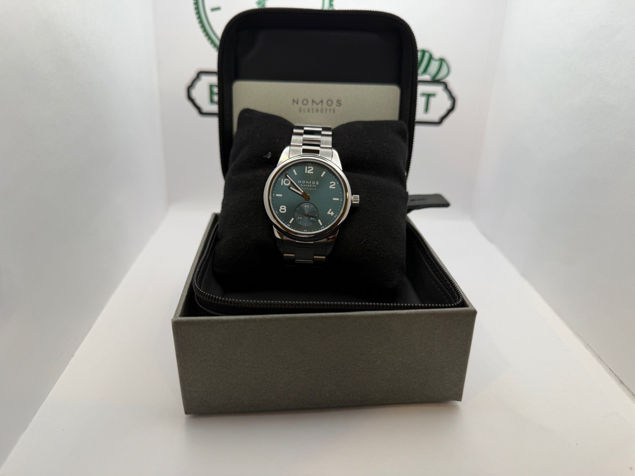 Case #168 — NOMOS Club Sport Neomatik 37  “Petrol Green”