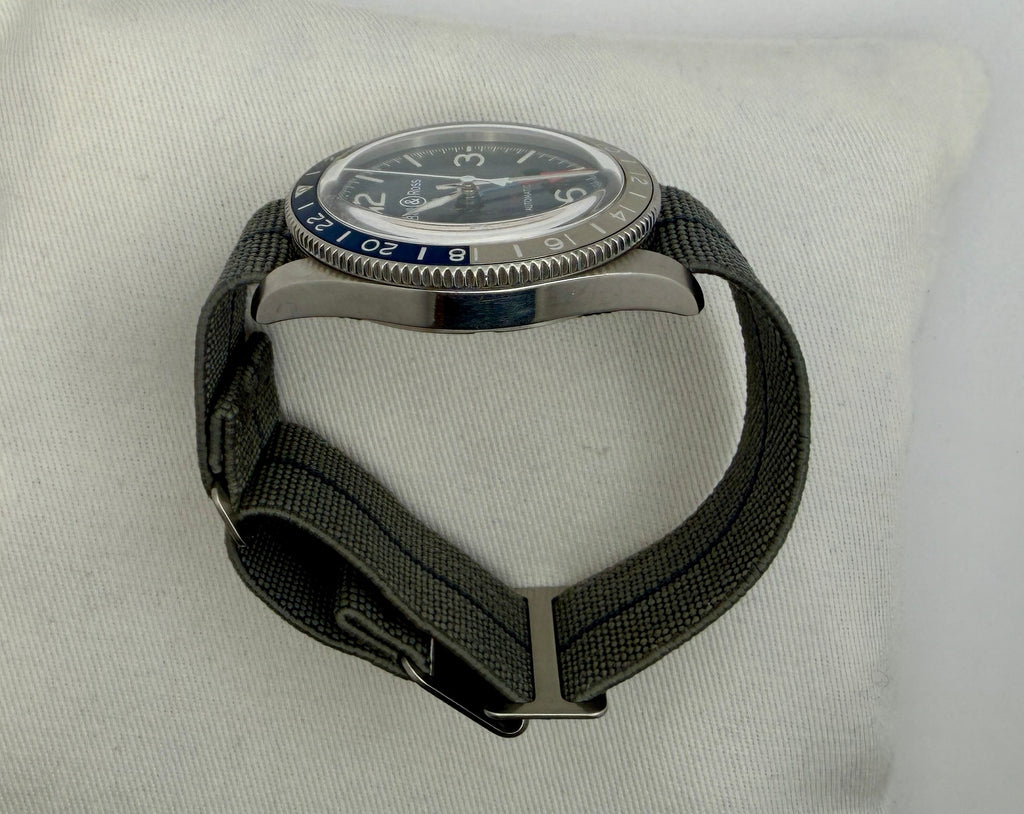 Case #184 — Bell & Ross BR V2-93 GMT Blue  Ref. BRV293-BLU-ST/S