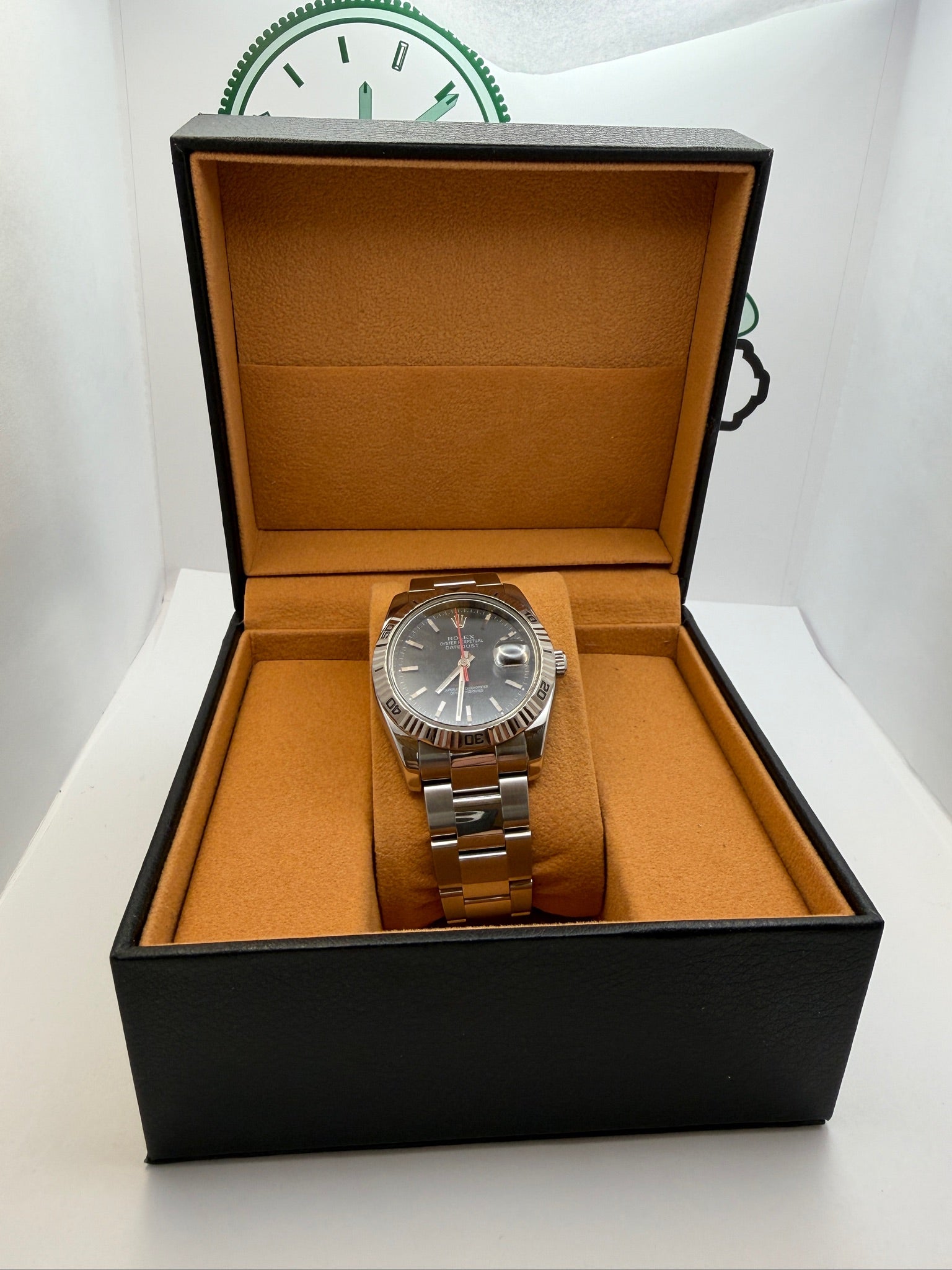 Case #185 — Rolex Turn-O-Graph 36mm Black Dial  Ref. 116264