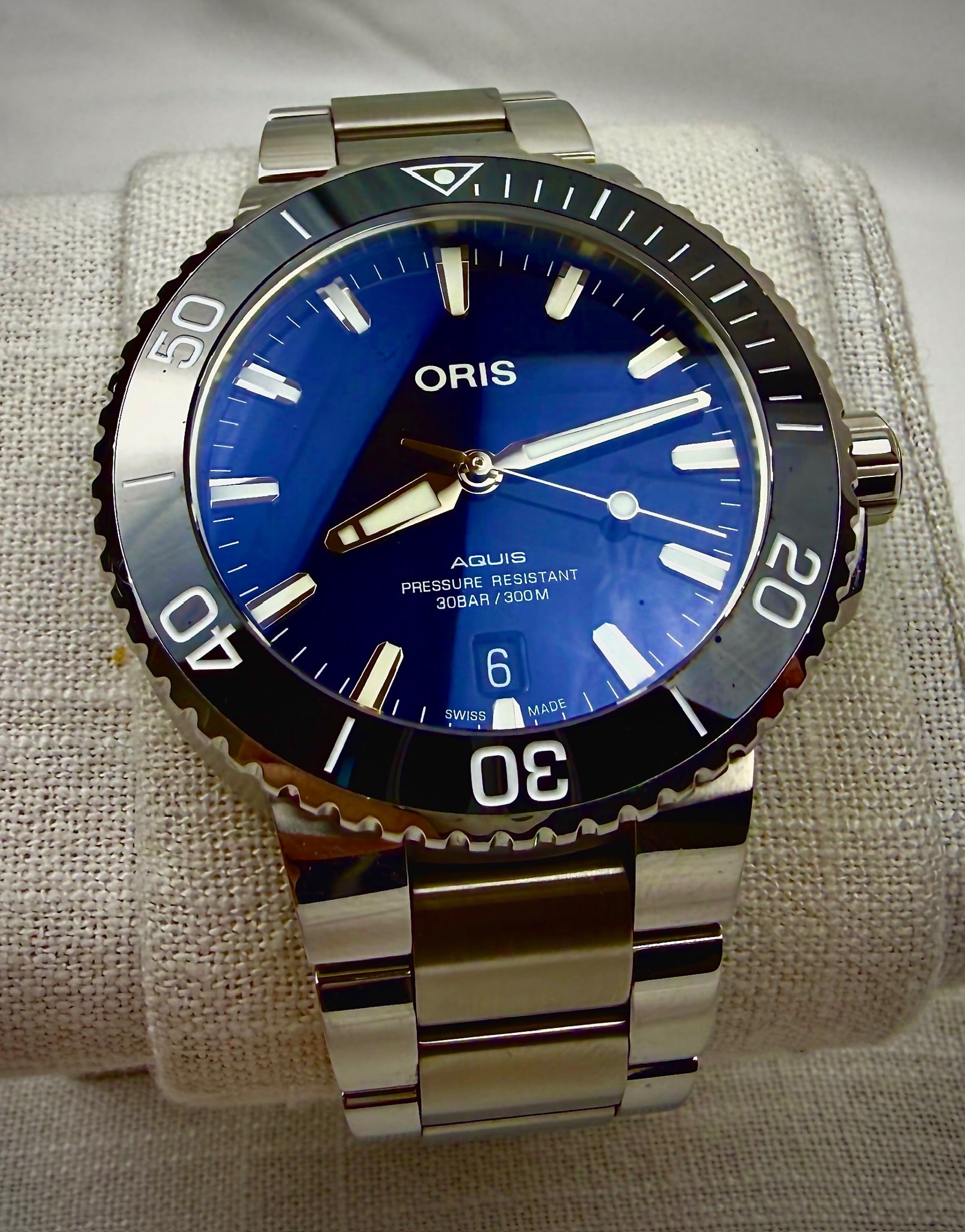Case #123 — Oris Aquis Date “Midnight Blue” Ref. 01 733 7732 4135