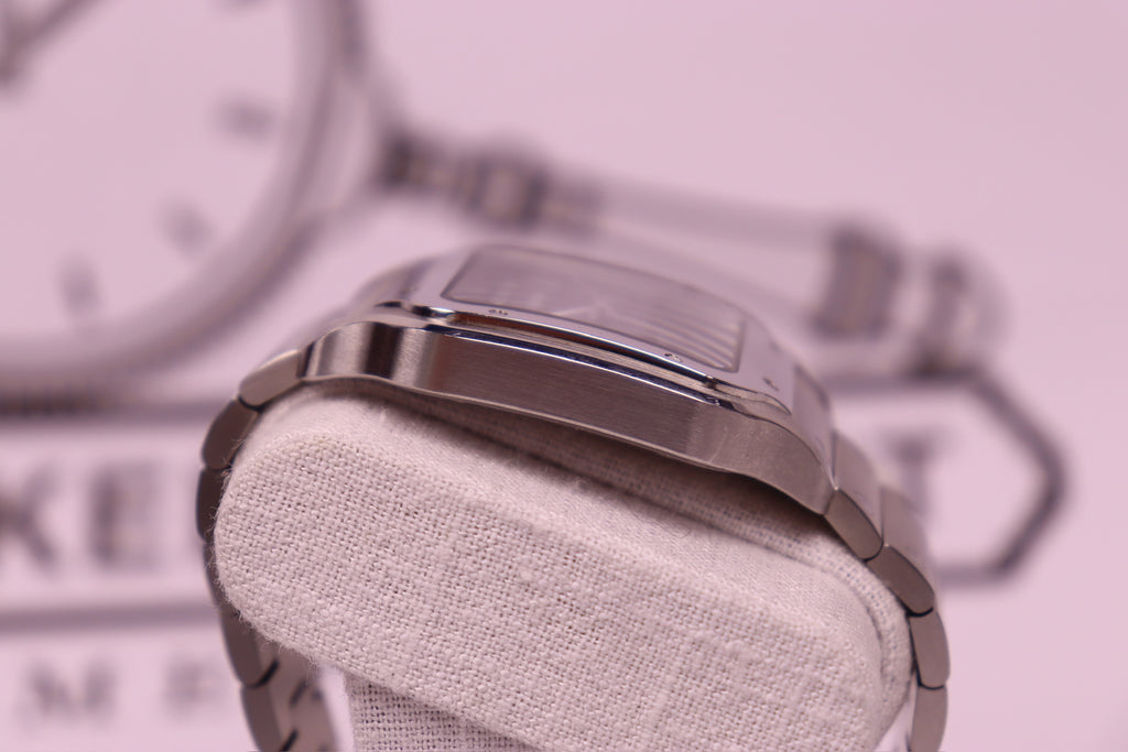 Case #391 — Cartier Santos Large Automatic Blue Ref. WSSA0071