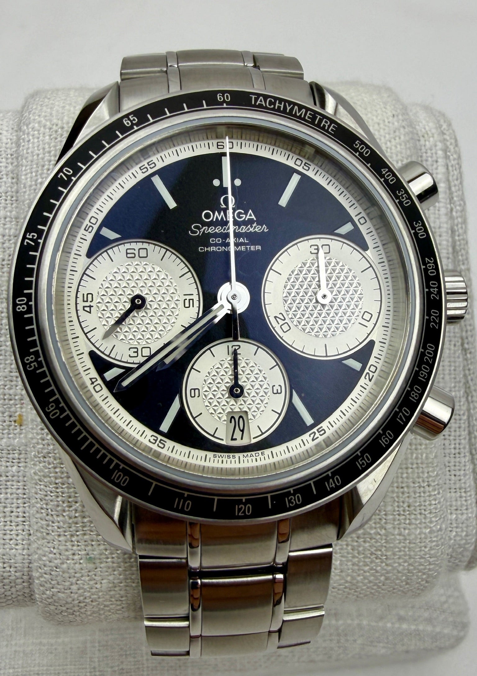 Case #204 — Omega Speedmaster “Reverse Panda” Chronograph  Ref. 326.30.40.50.01.002