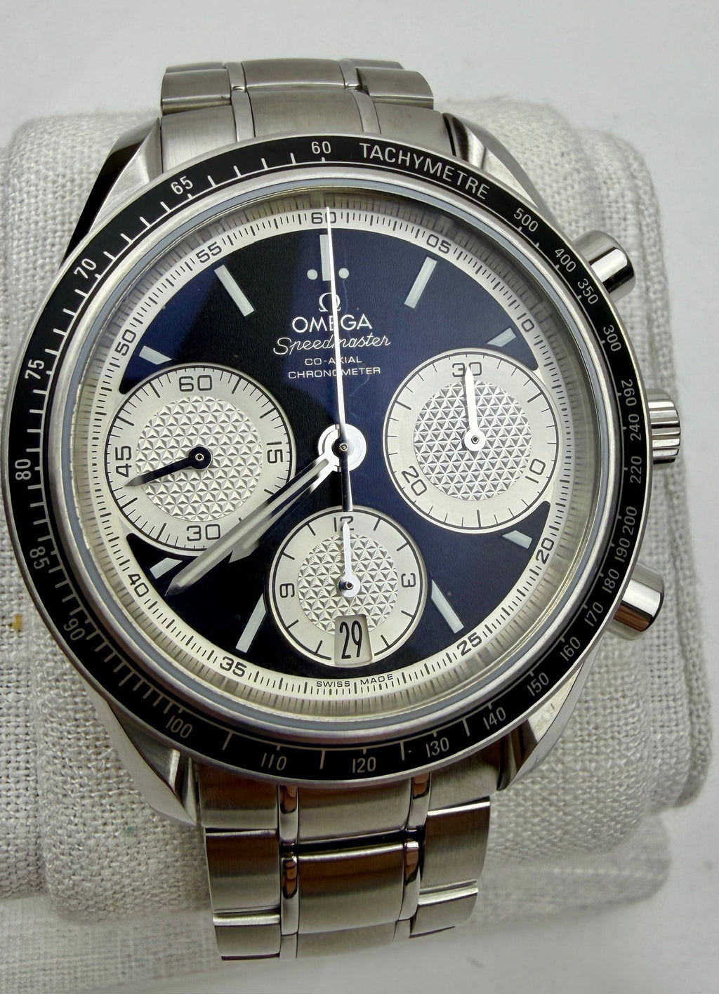 Case #204 — Omega Speedmaster “Reverse Panda” Chronograph  Ref. 326.30.40.50.01.002