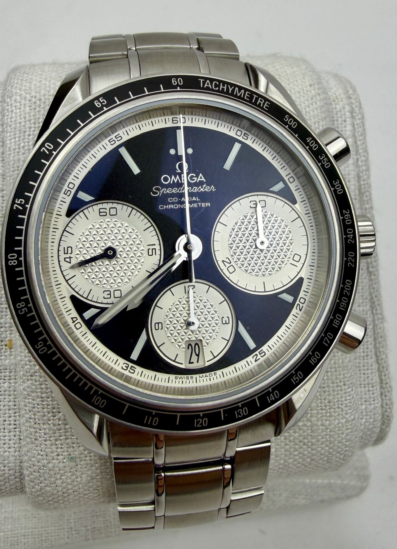 Case #204 — Omega Speedmaster “Reverse Panda” Chronograph  Ref. 326.30.40.50.01.002