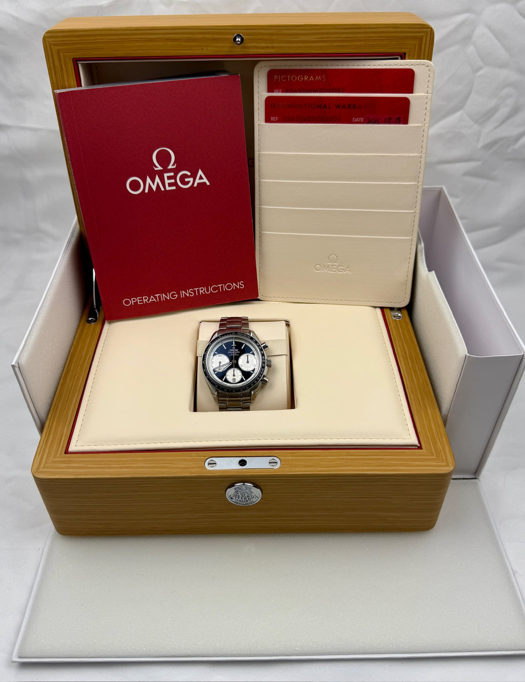 Case #204 — Omega Speedmaster “Reverse Panda” Chronograph  Ref. 326.30.40.50.01.002