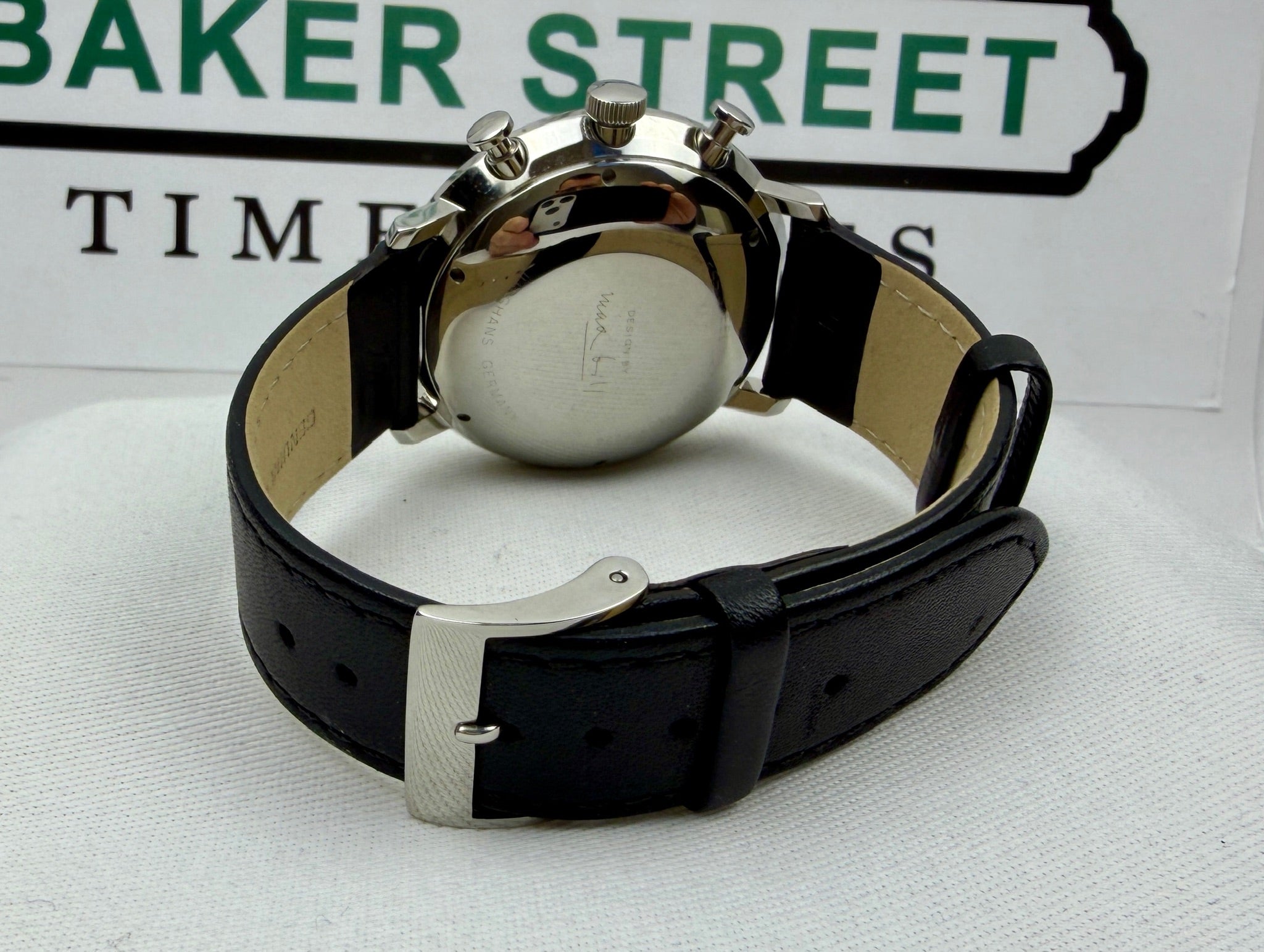 Case #194 — Junghans Max Bill Chronoscope  Ref. 027/4600.00