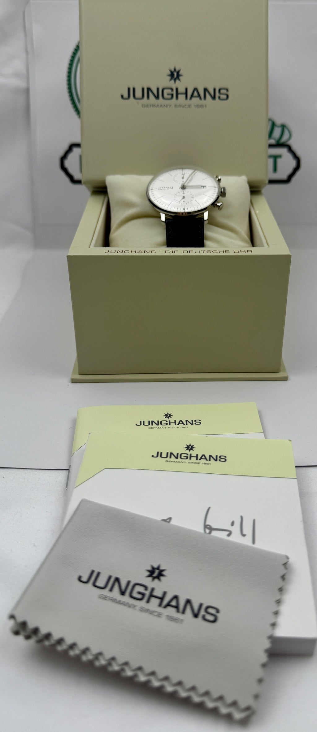 Case #194 — Junghans Max Bill Chronoscope  Ref. 027/4600.00