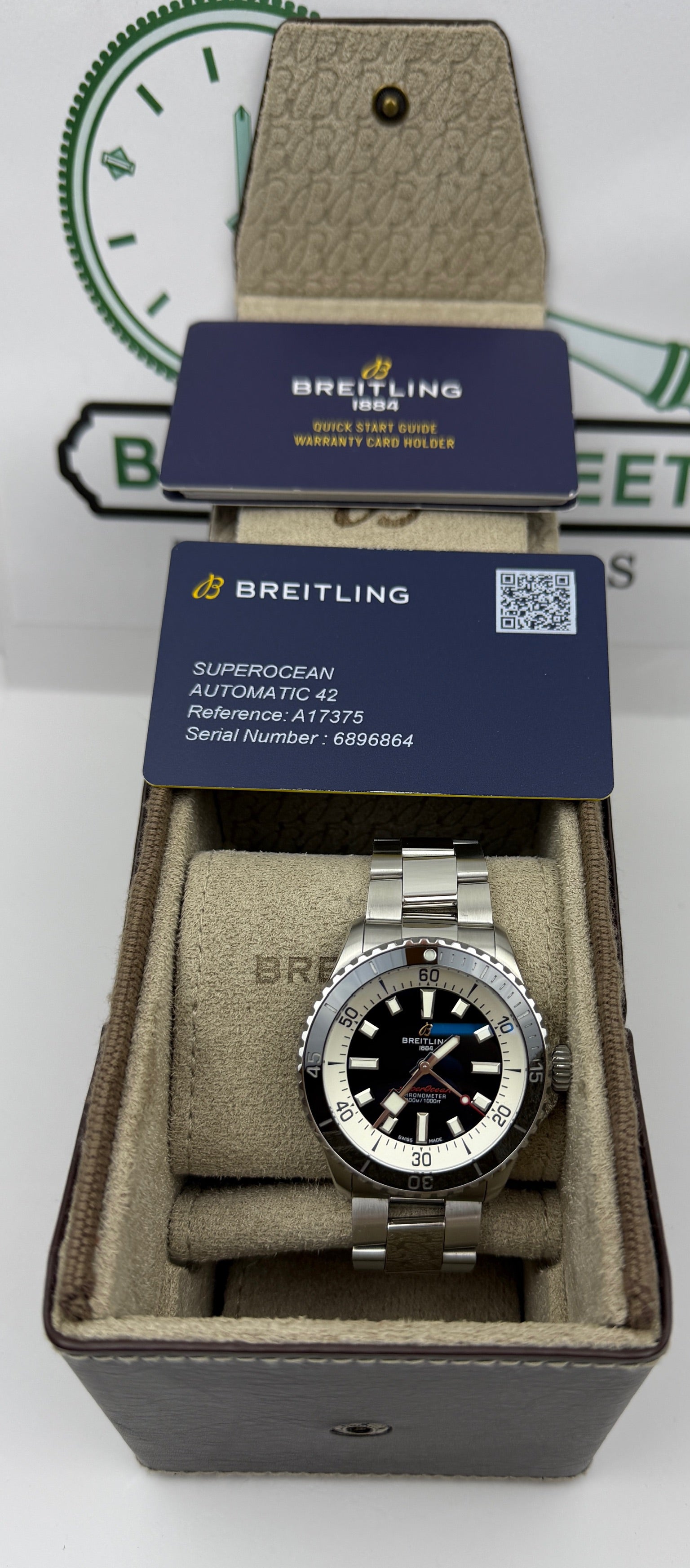 Case #210 — Breitling Superocean  Ref. A17375211B1A1