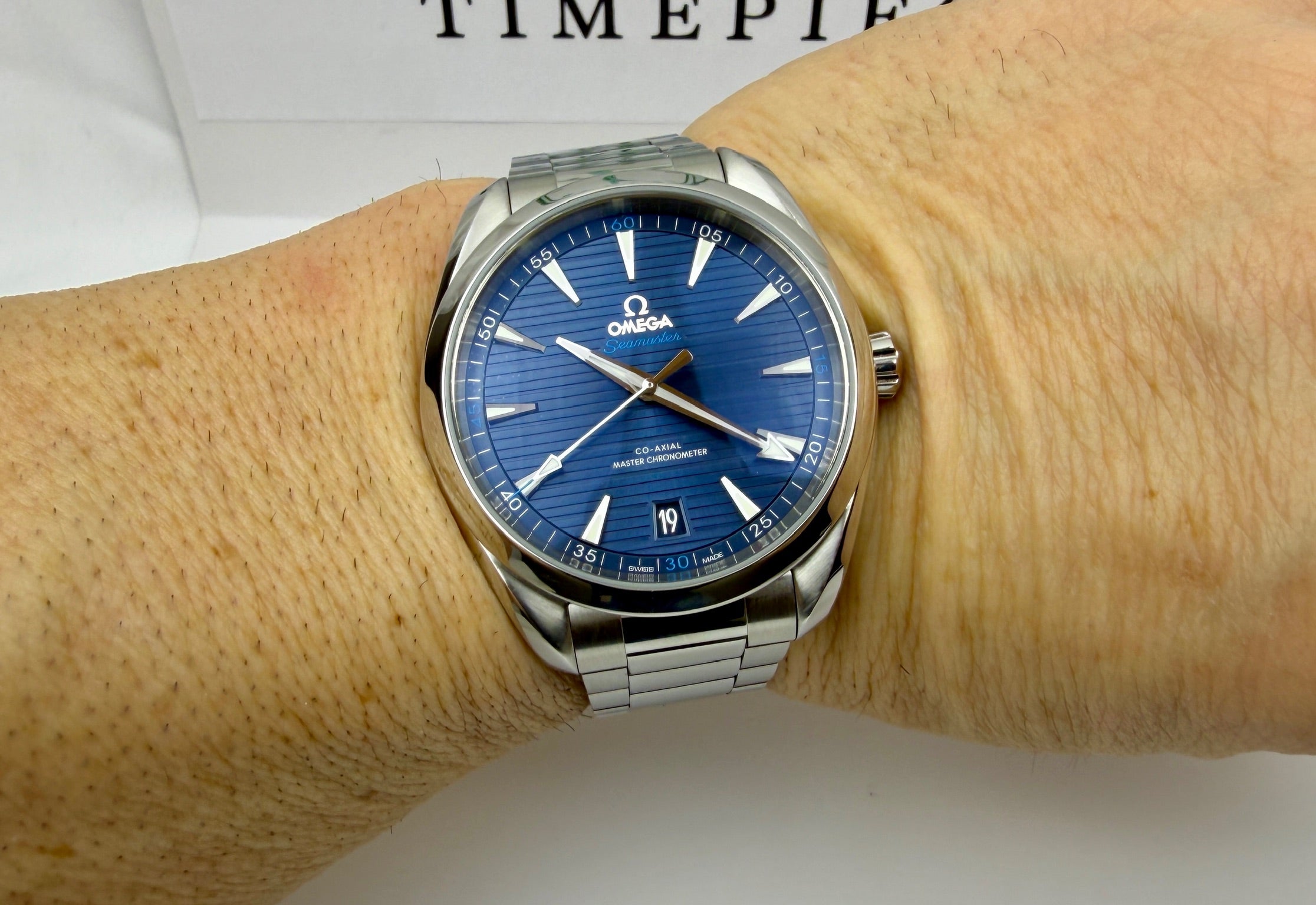 Case #207 — Omega Seamaster Aqua Terra Blue  Ref. 220.10.41.21.03.001