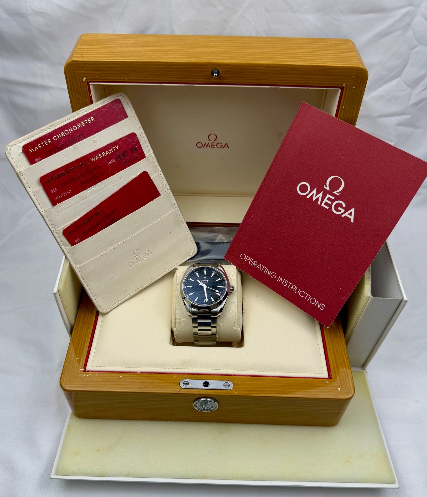 Case #208 — Omega Seamaster Aqua Terra  Ref. 220.10.41.21.01.001