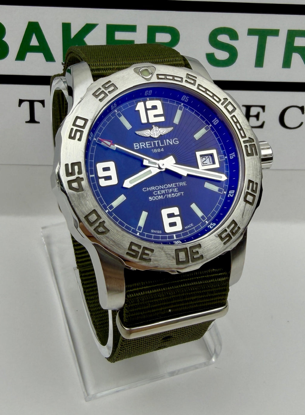 Case #211 — Breitling Colt 44mm Quartz  Ref. A74387