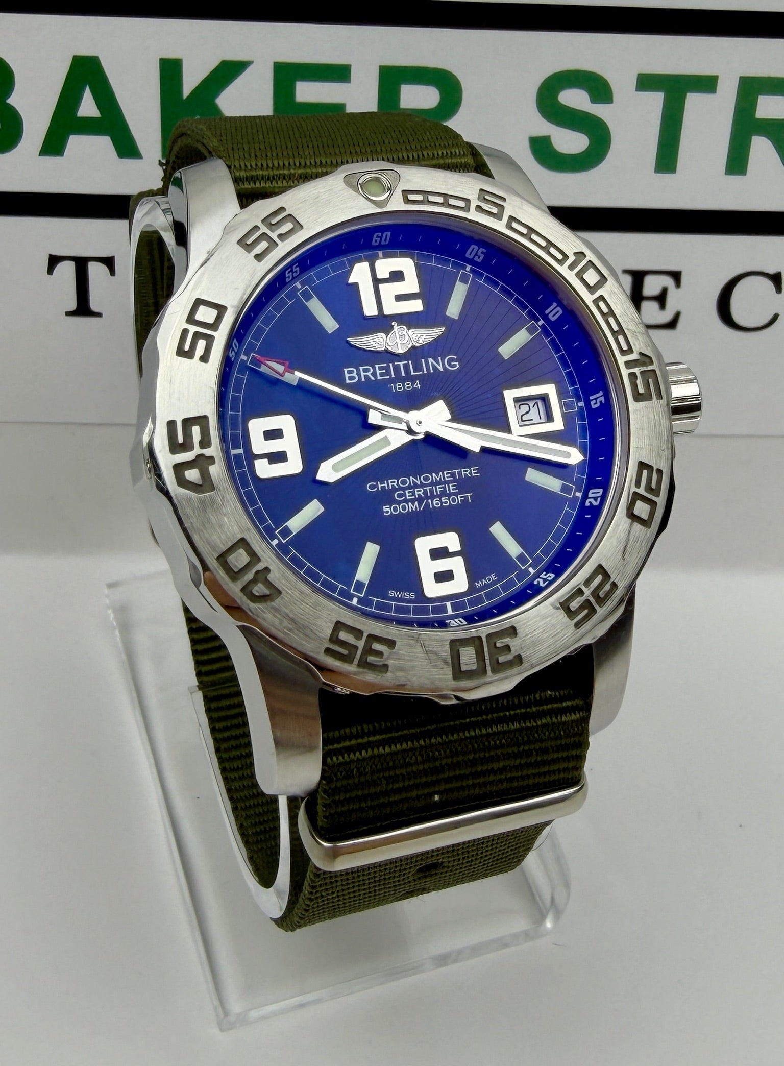 Case #211 — Breitling Colt 44mm Quartz  Ref. A74387