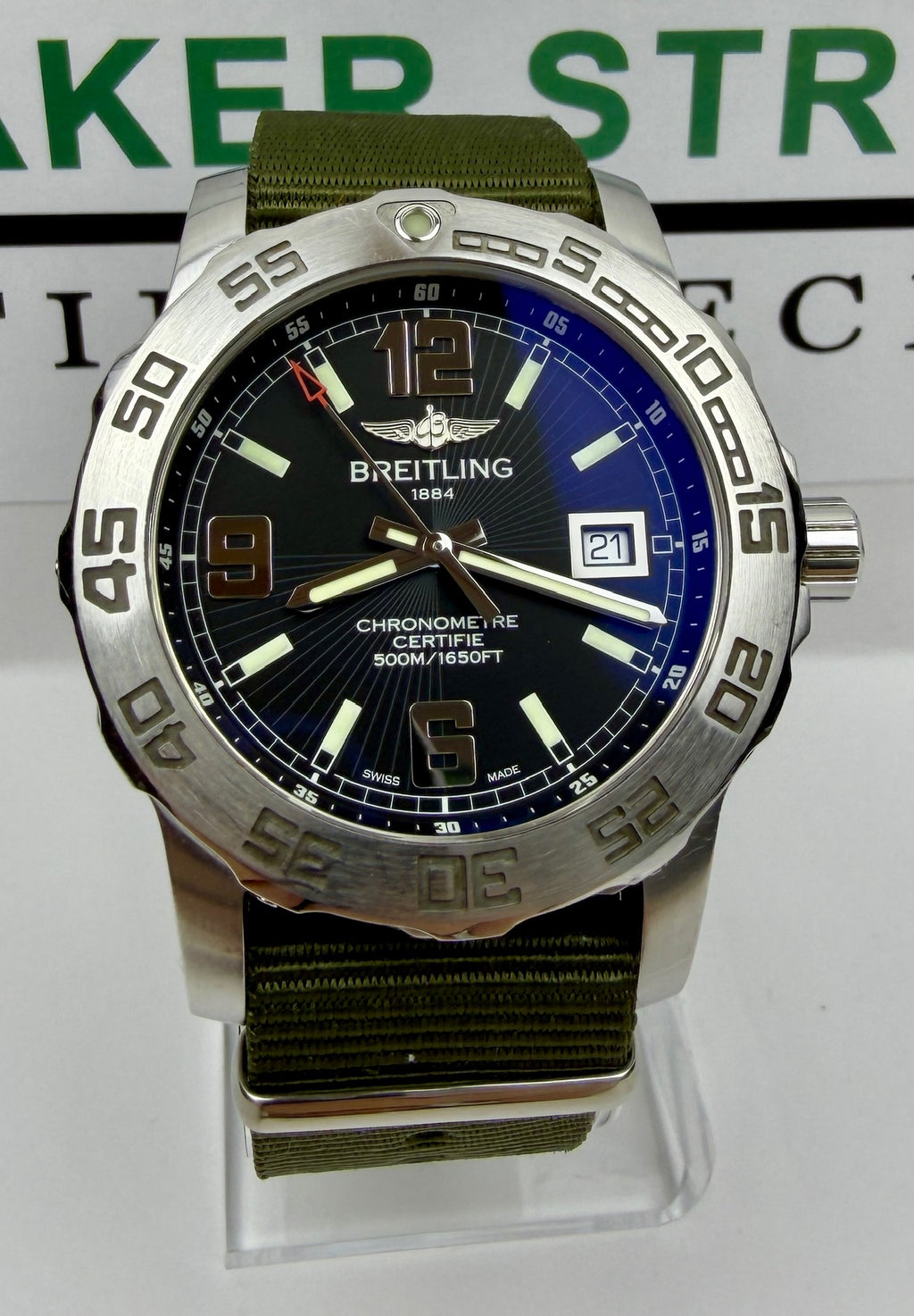 Case #211 — Breitling Colt 44mm Quartz  Ref. A74387