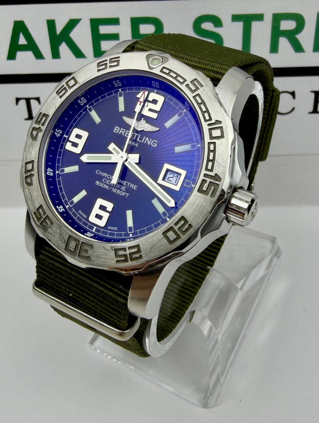 Case #211 — Breitling Colt 44mm Quartz  Ref. A74387