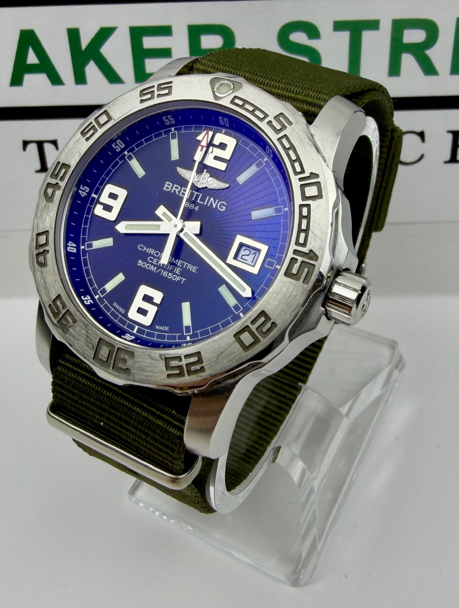 Case #211 — Breitling Colt 44mm Quartz  Ref. A74387