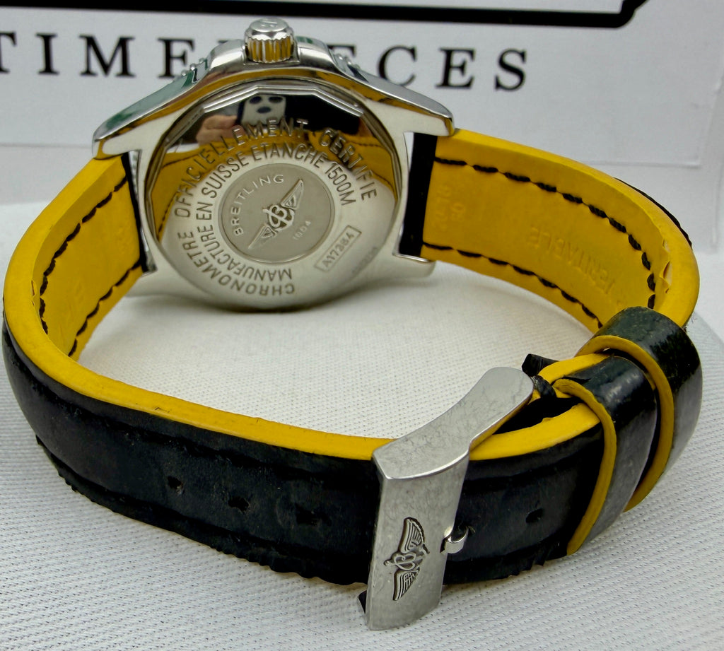 Case #212 — Breitling Superocean Yellow  Ref. A17364