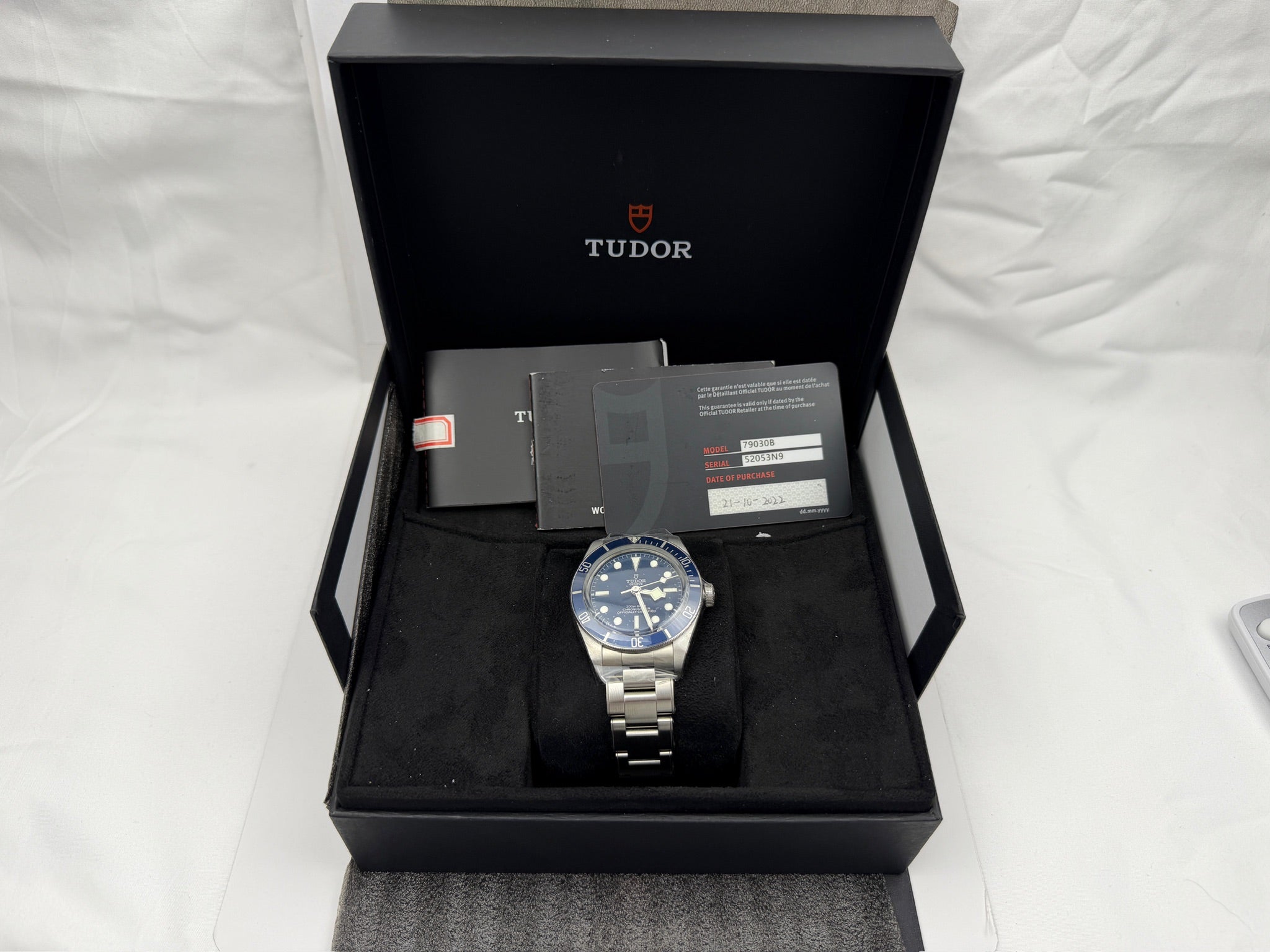 Case #202 — Tudor Black Bay Fifty-Eight Blue  Ref. M79030B-0001