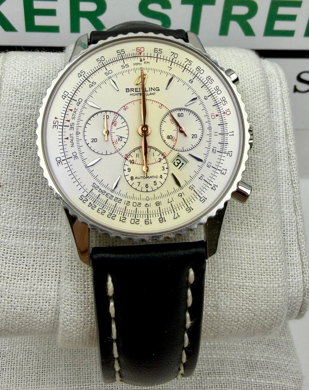 Case #217 — Breitling Navitimer Montbrillant 38mm  Ref. A41370