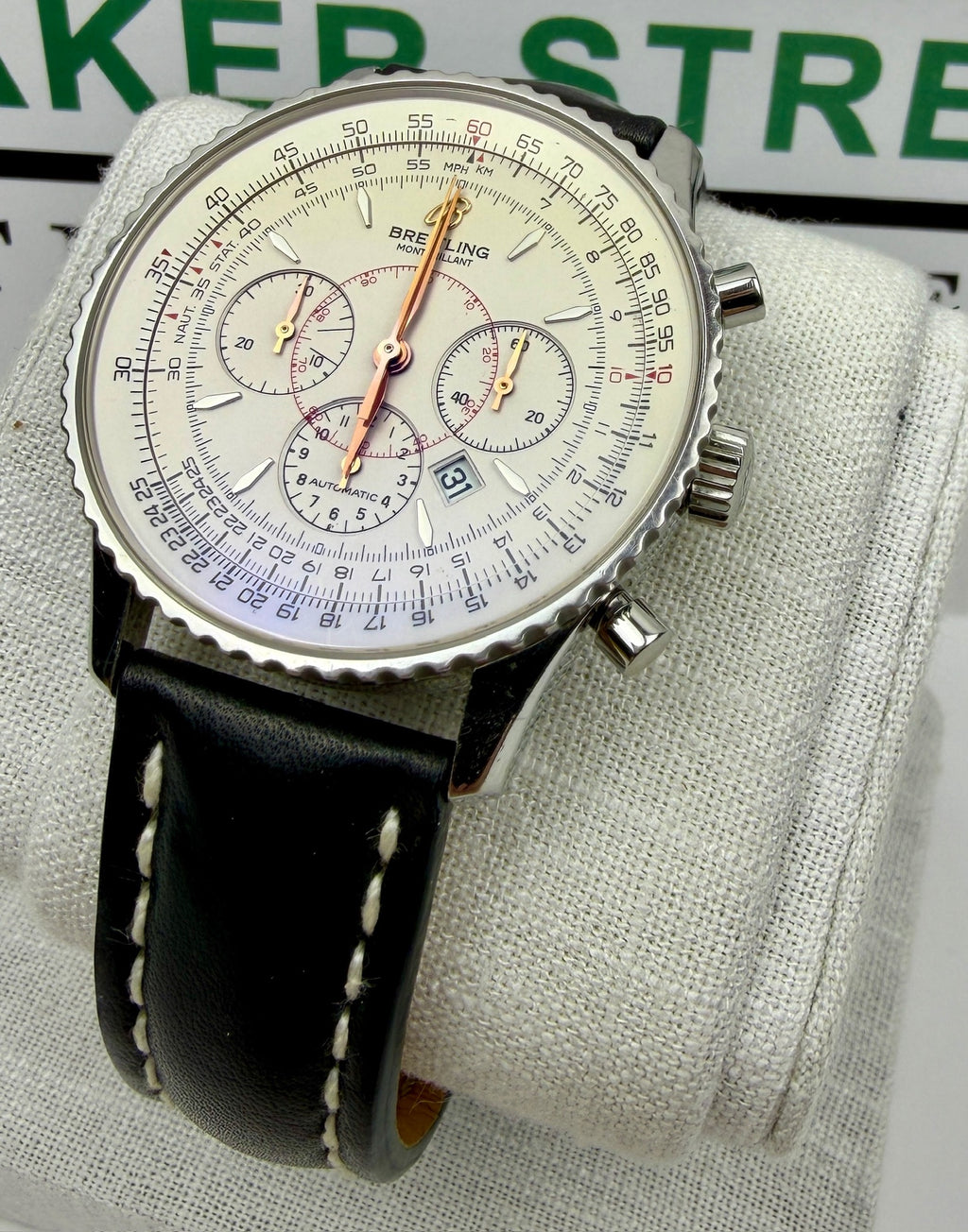 Case #217 — Breitling Navitimer Montbrillant 38mm  Ref. A41370
