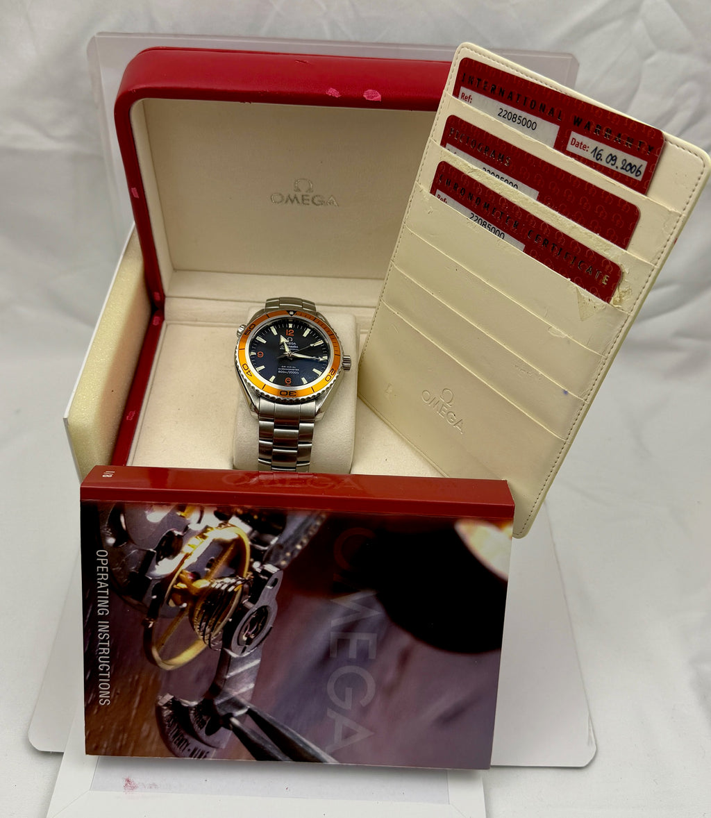 Case #218 — Omega Seamaster Planet Ocean  Ref. 2208.50.00