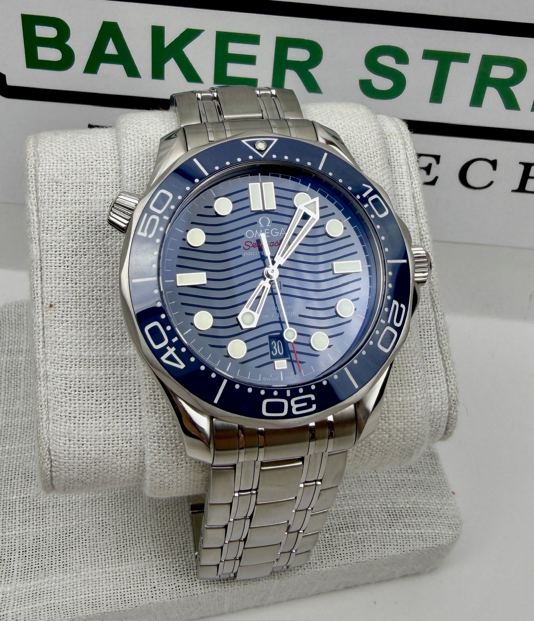 Case #219 — Omega Seamaster Diver 300M Blue  Ref. 210.30.42.20.03.001
