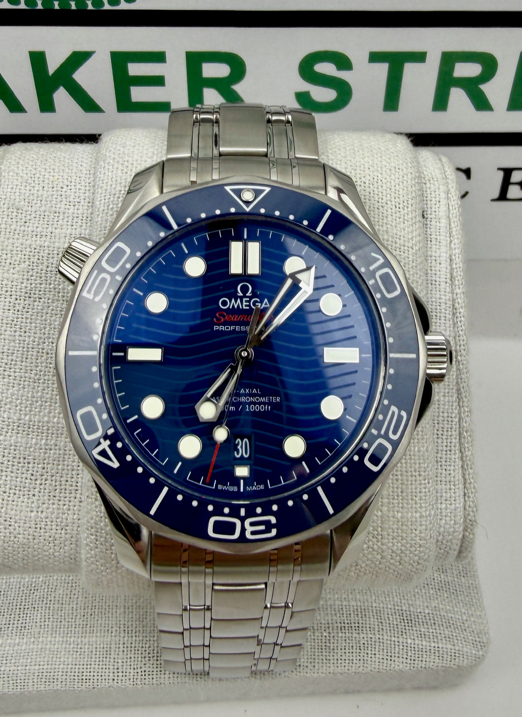 Case #219 — Omega Seamaster Diver 300M Blue  Ref. 210.30.42.20.03.001