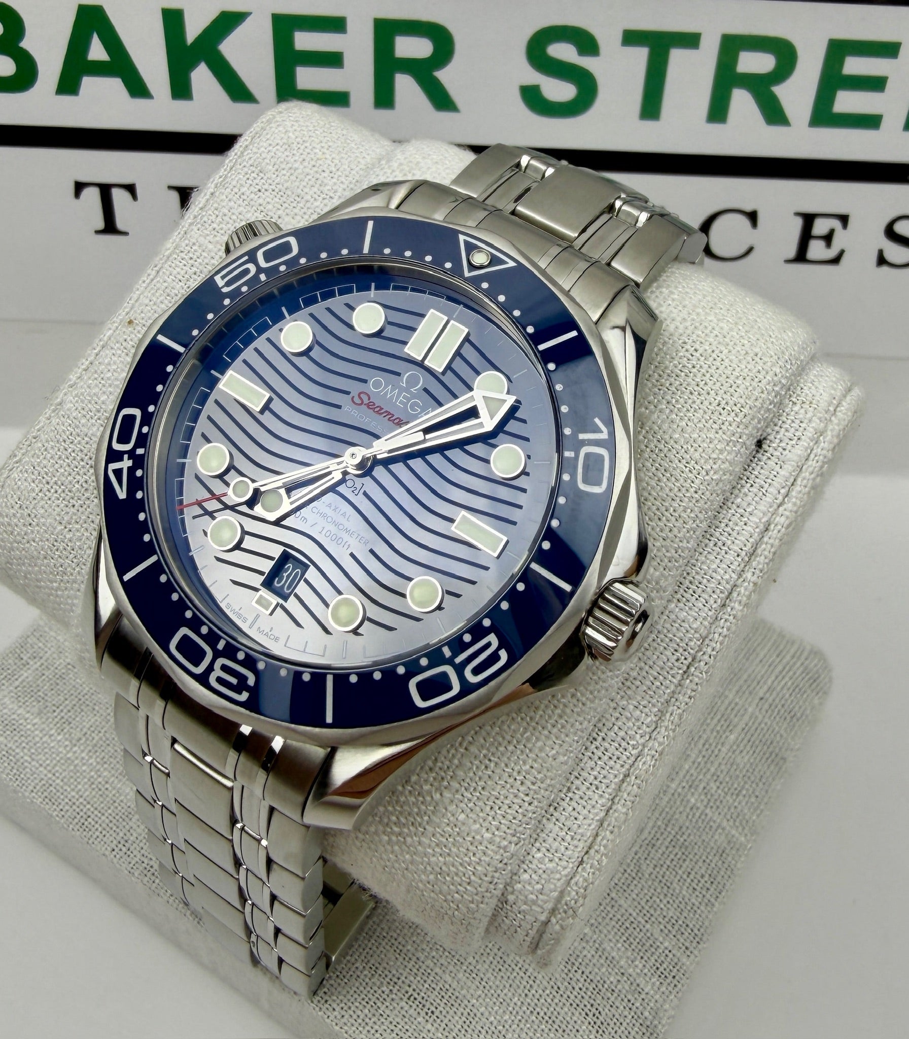 Case #219 — Omega Seamaster Diver 300M Blue  Ref. 210.30.42.20.03.001