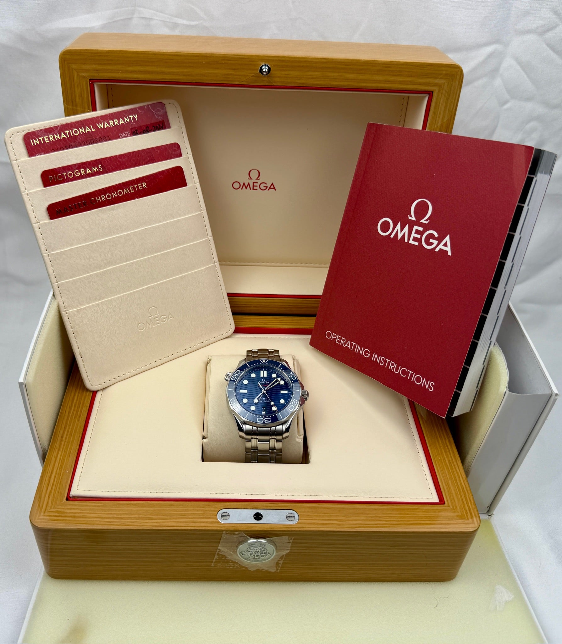 Case #219 — Omega Seamaster Diver 300M Blue  Ref. 210.30.42.20.03.001