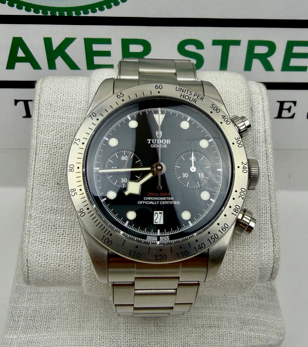 Case #222 — Tudor Black Bay Chronograph  Ref. M79350-0004