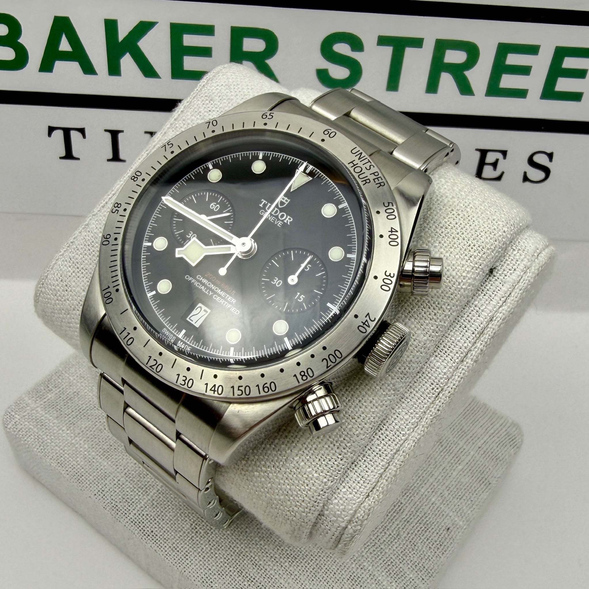 Case #222 — Tudor Black Bay Chronograph  Ref. M79350-0004