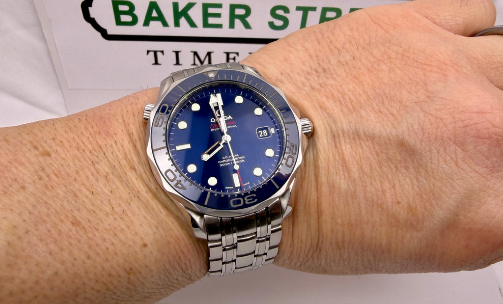 Case #224 — Omega Seamaster Professional 300M Blue  Ref. 212.30.41.20.03.001