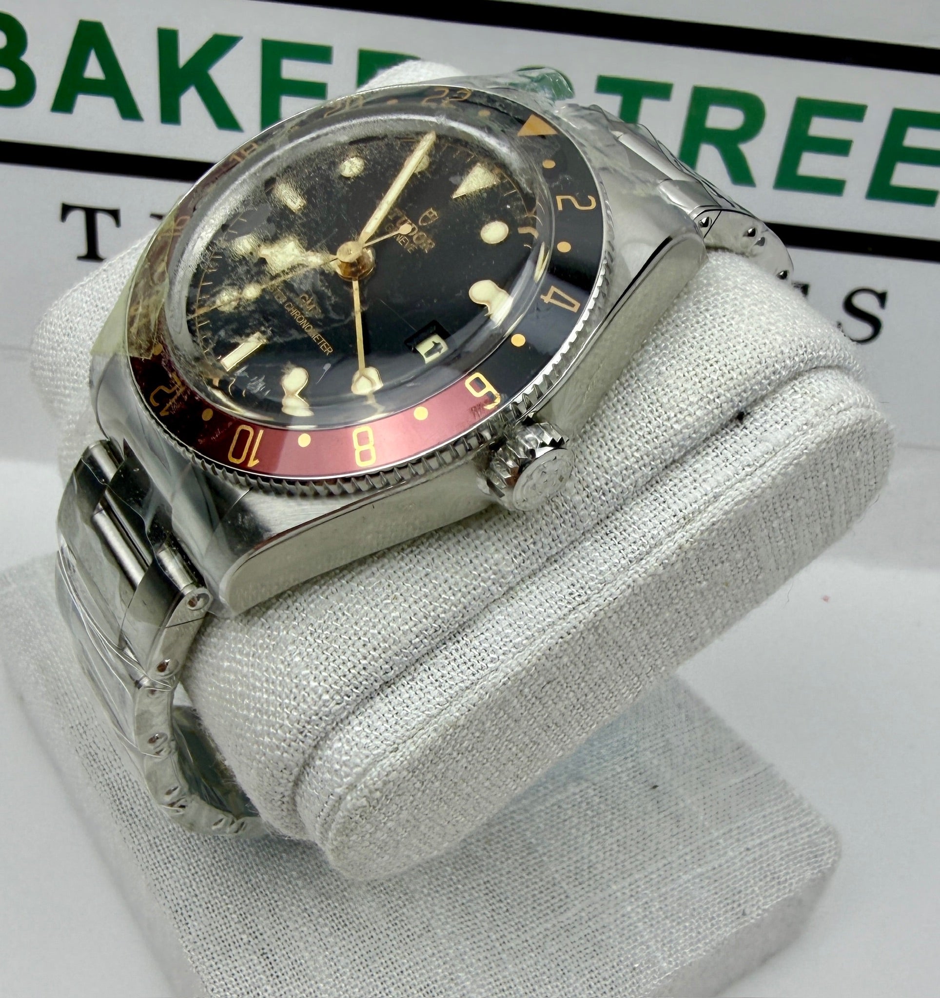 Case #232 — Tudor Black Bay GMT “Coke”  Ref. M79830RB