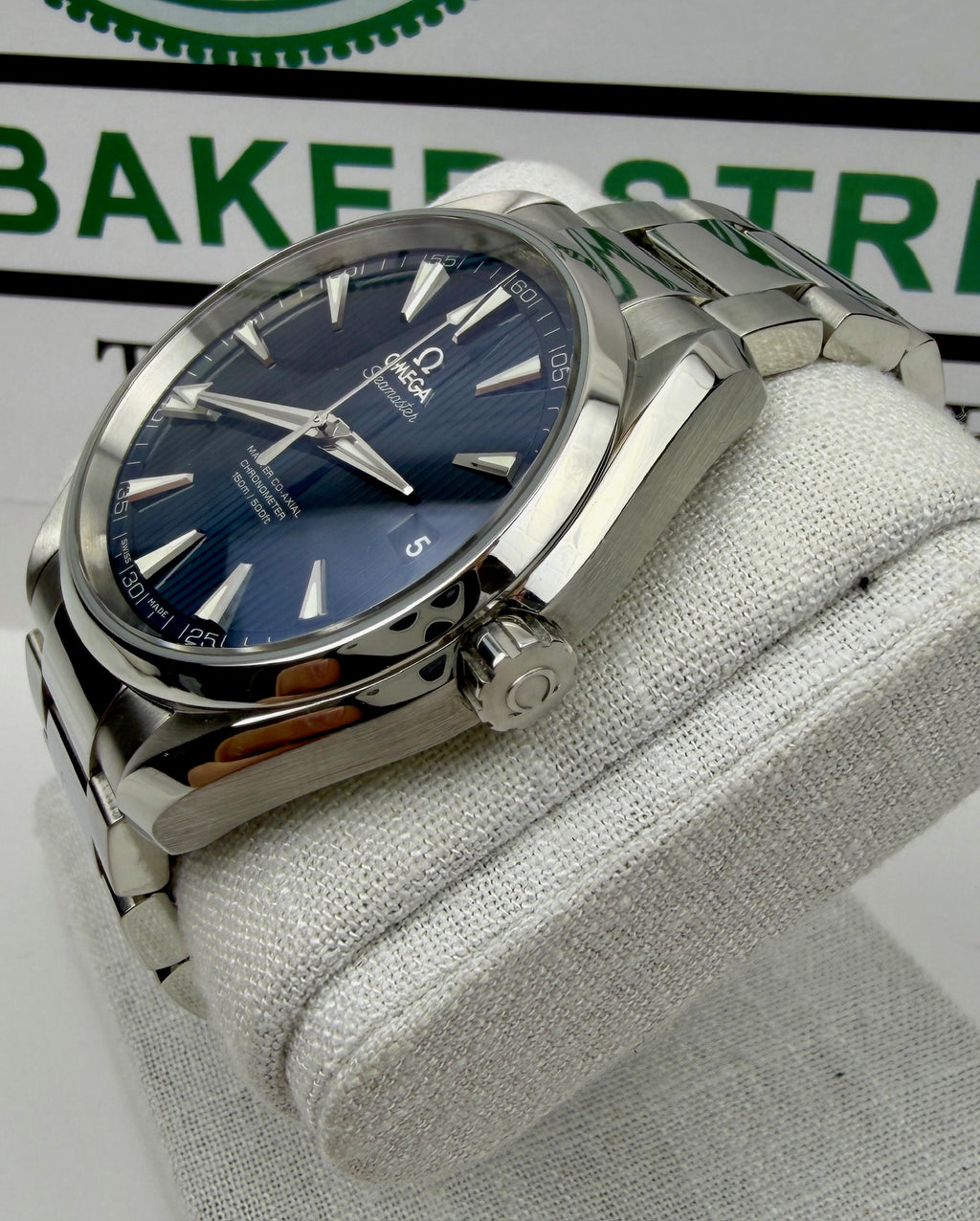 Case #227 — Omega Seamaster Aqua Terra “Spectre” Blue  Ref. 231.10.42.21.03.003