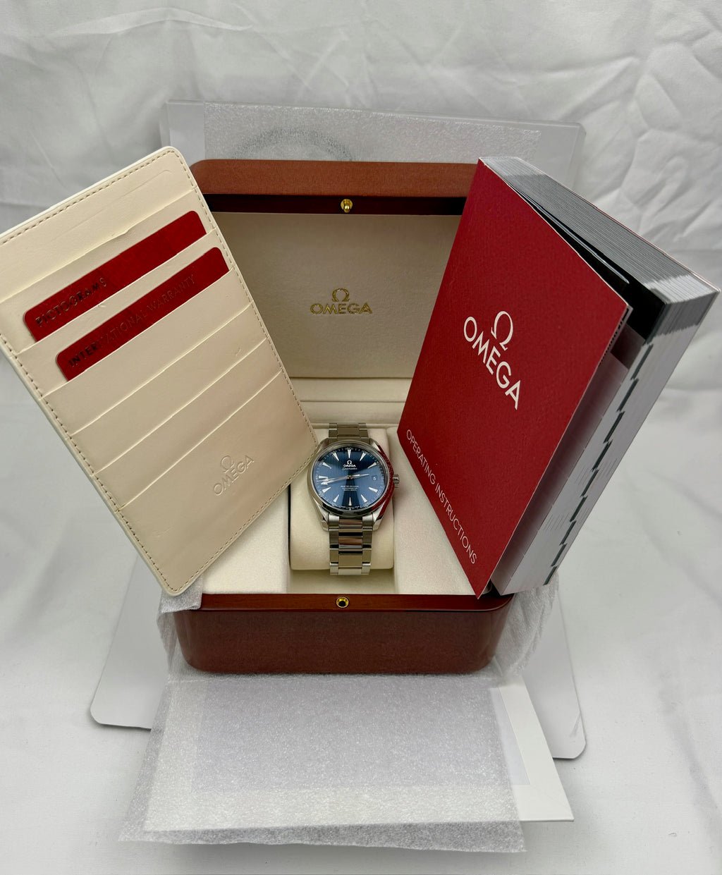 Case #227 — Omega Seamaster Aqua Terra “Spectre” Blue  Ref. 231.10.42.21.03.003