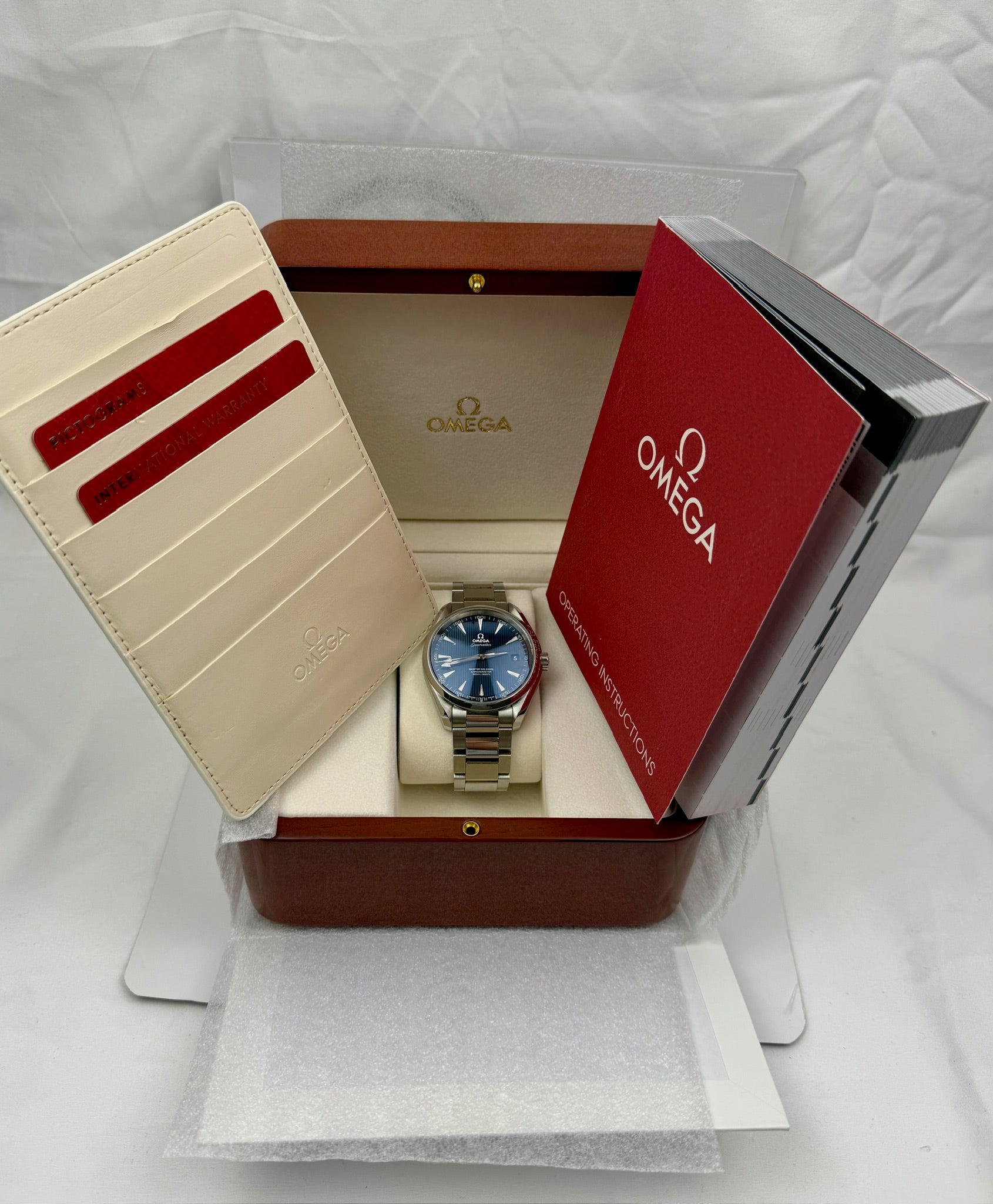 Case #227 — Omega Seamaster Aqua Terra “Spectre” Blue  Ref. 231.10.42.21.03.003