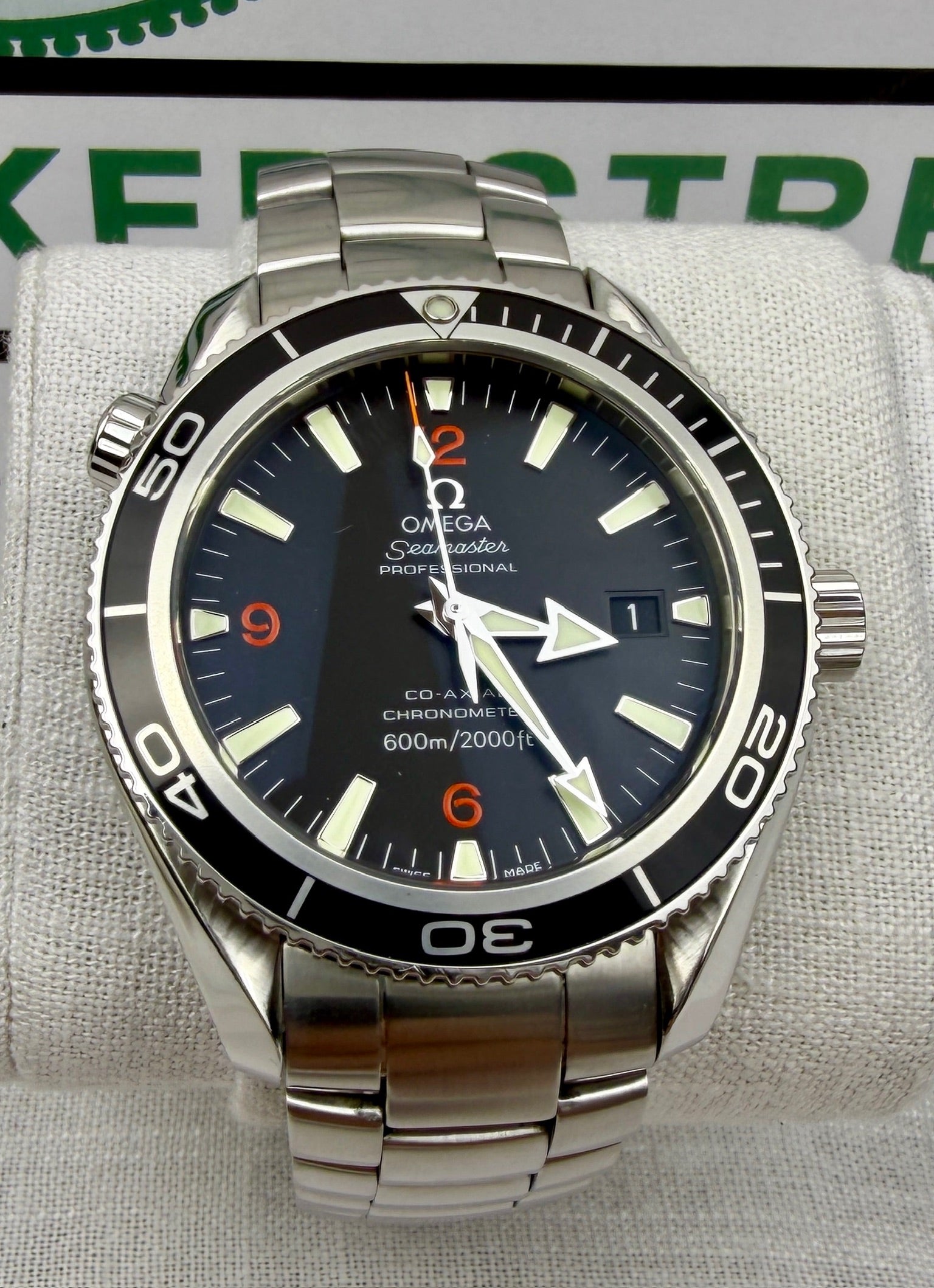 Case #231 — Omega Seamaster Planet Ocean Black  Ref. 2201.51.00