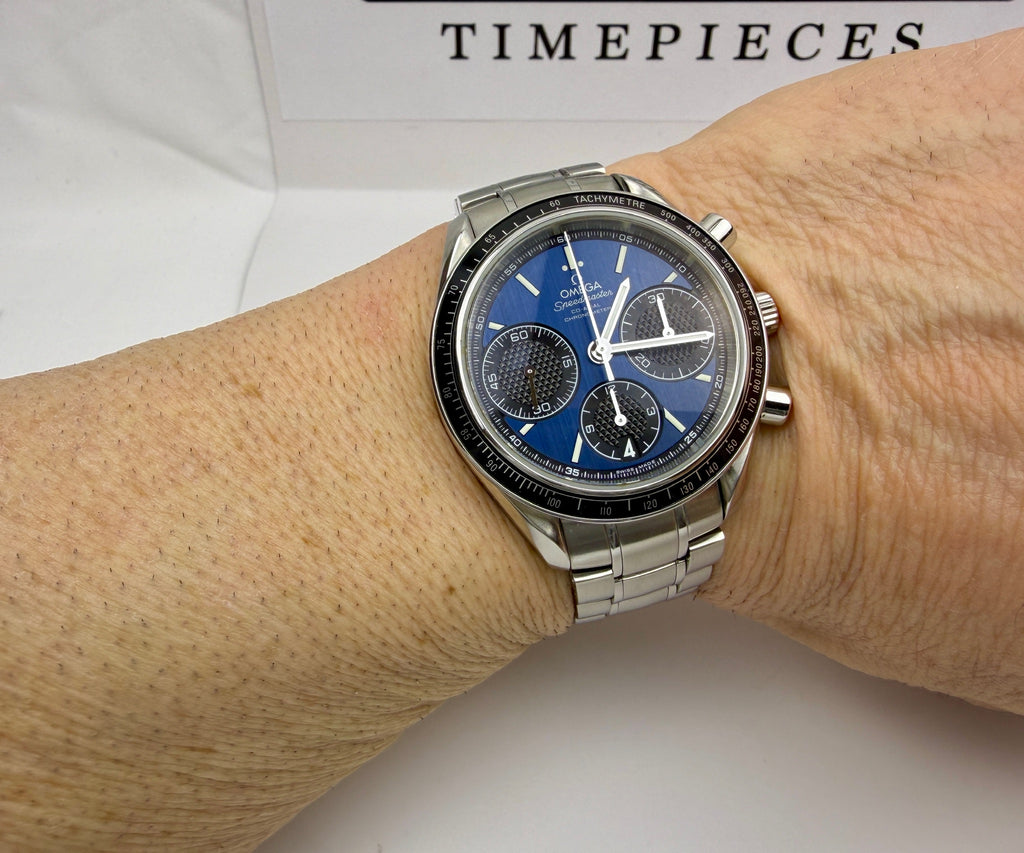 Case #229 — Omega Speedmaster Racing Blue  Ref. 326.30.40.50.03.001
