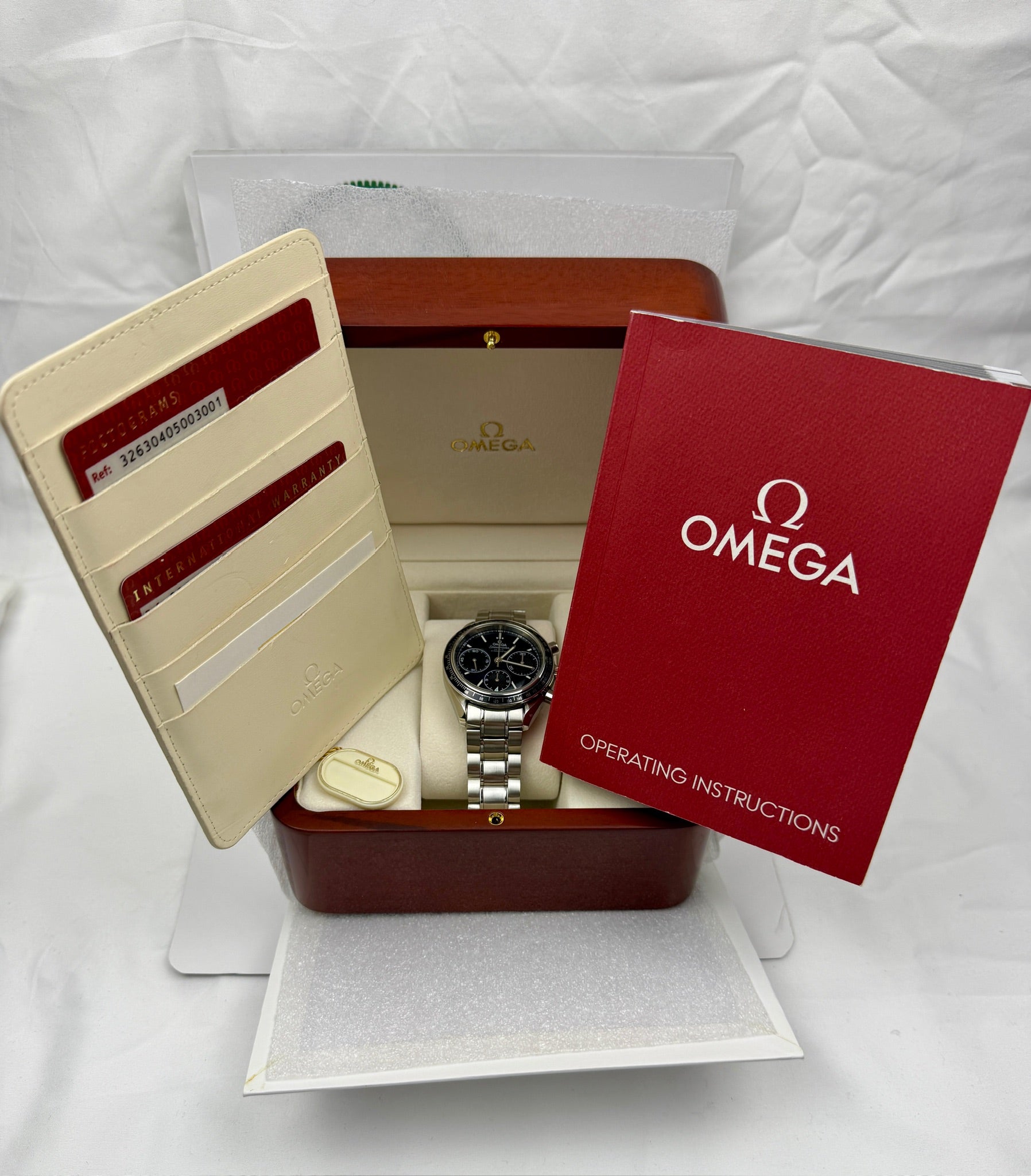 Case #229 — Omega Speedmaster Racing Blue  Ref. 326.30.40.50.03.001