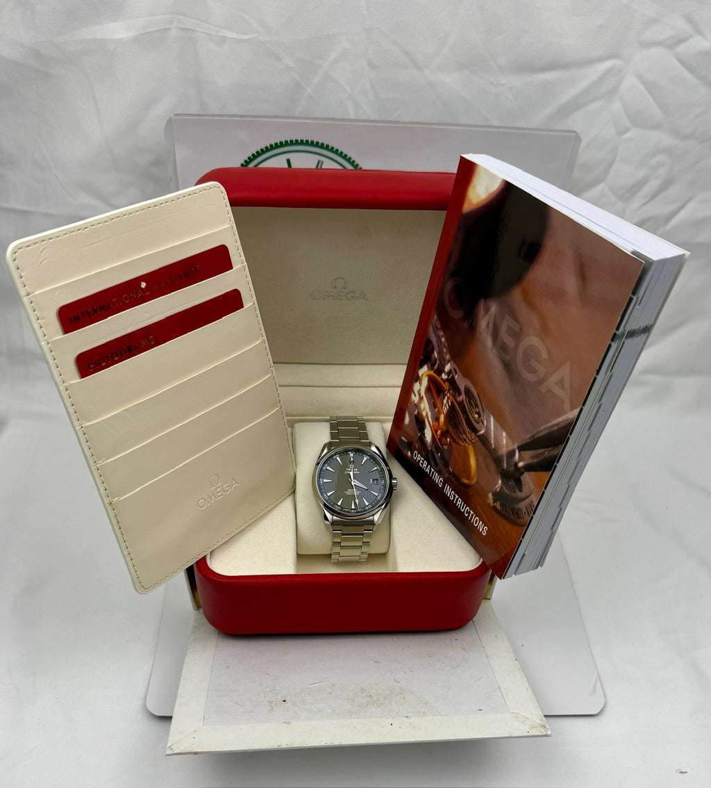 Case #226 — Omega Seamaster Aqua Terra Grey  Ref. 231.10.42.21.06.001