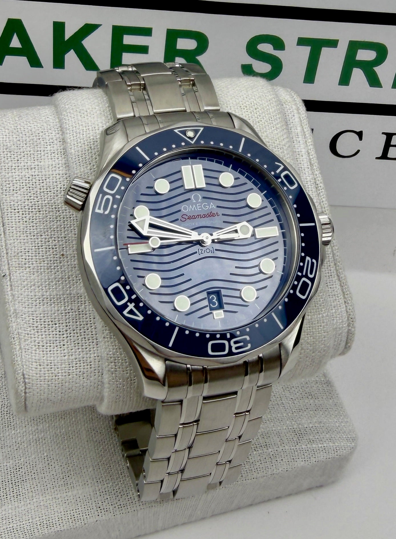 Case #236 — Omega Seamaster Professional 300M Blue  Ref. 210.30.42.20.03.001