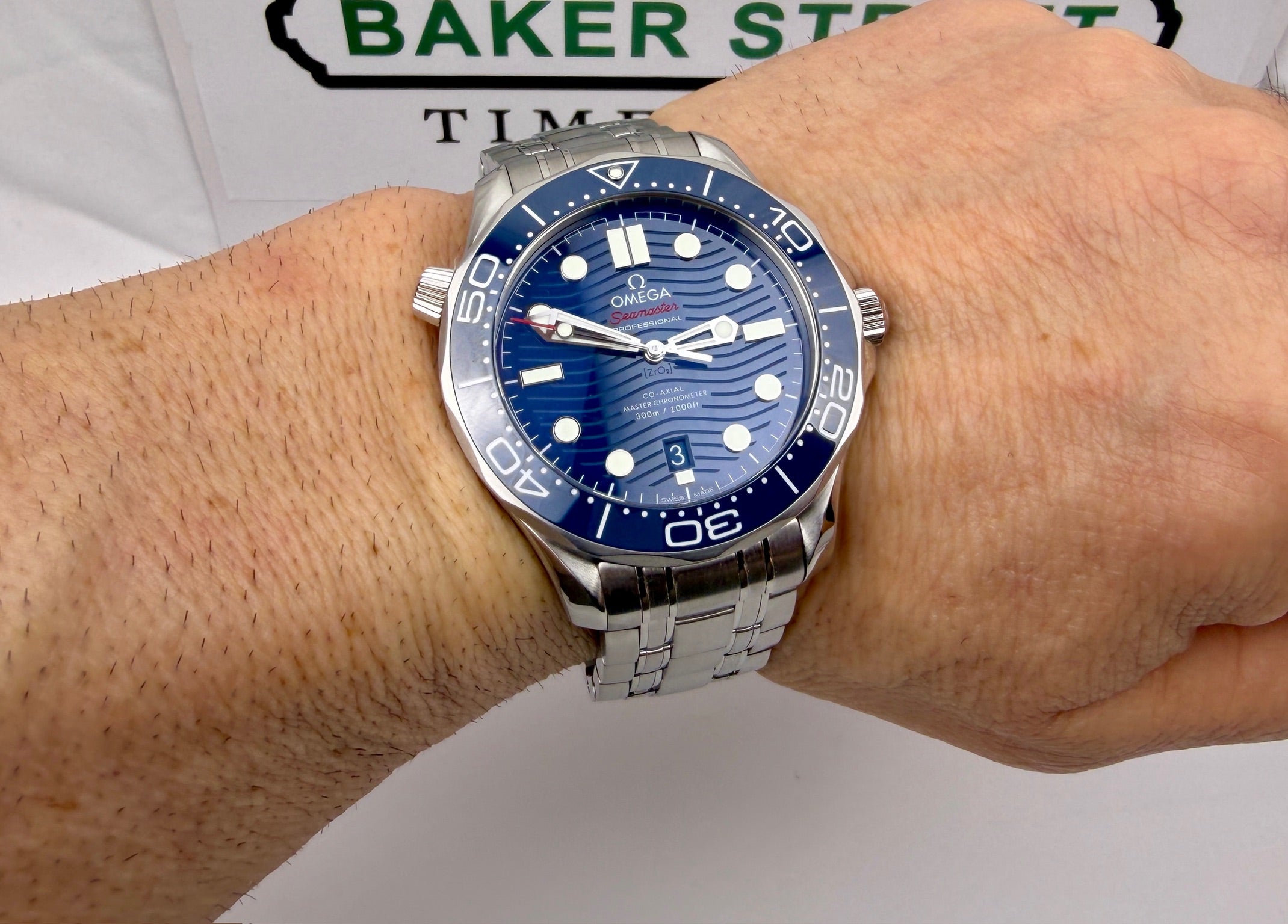 Case #236 — Omega Seamaster Professional 300M Blue  Ref. 210.30.42.20.03.001