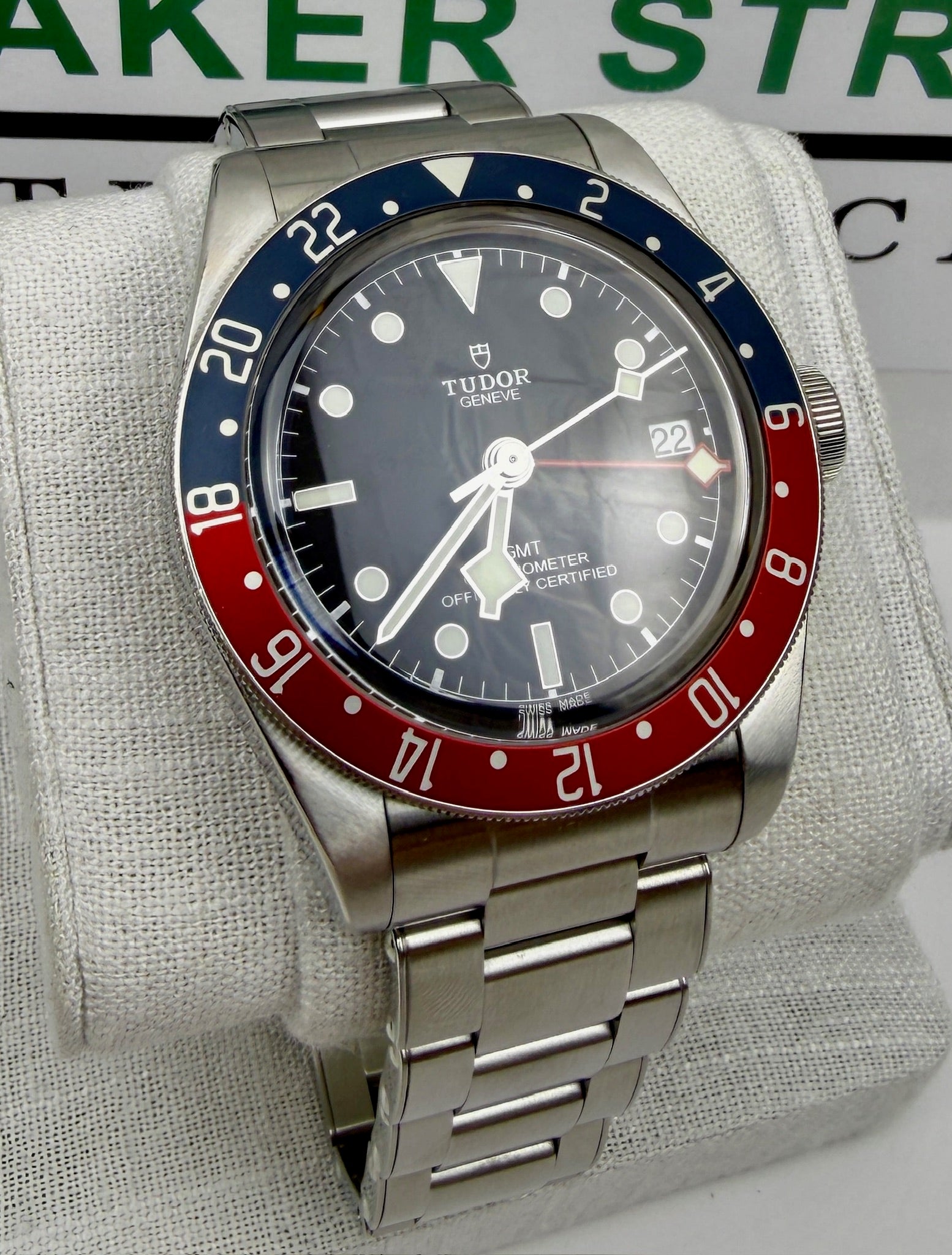 Case #255 — Tudor Black Bay GMT “Pepsi”  Ref. M79830RB-0001