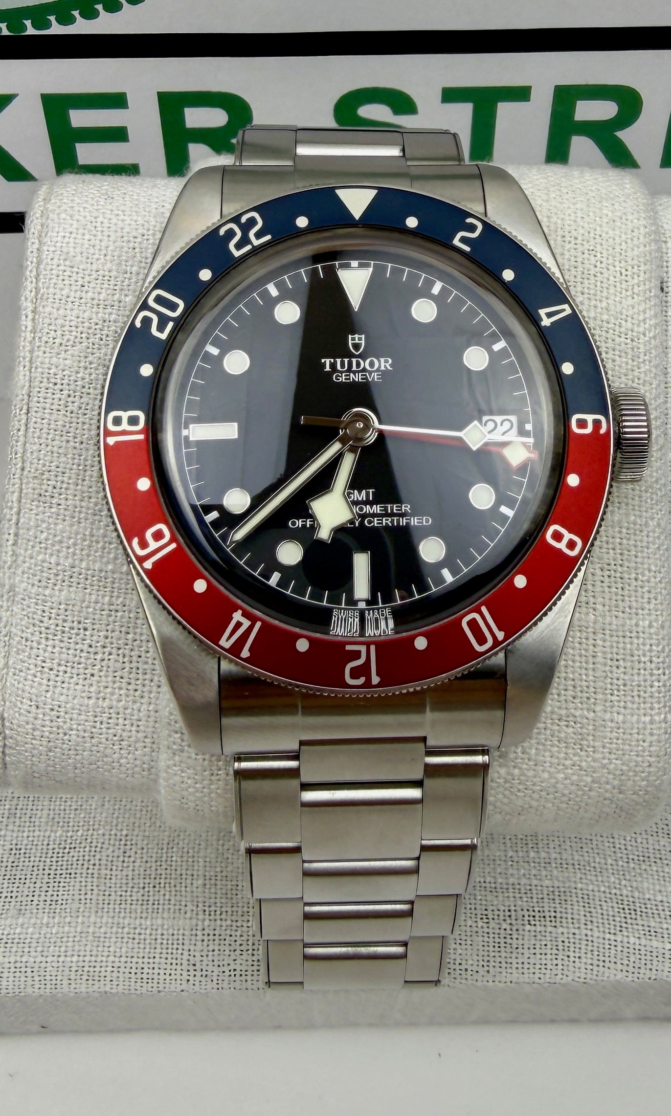 Case #255 — Tudor Black Bay GMT “Pepsi”  Ref. M79830RB-0001